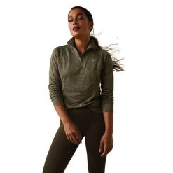 Sunstopper 2.0 1/4 Zip Baselayer - Beetle Dot