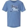 Kids Painted Horse T-Shirt - Lake