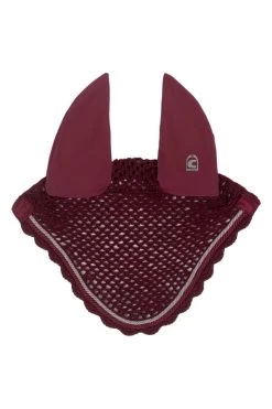 Cavallo Jill Fly Hood -Equestrian Supplies Shop 16556 DARK RED l
