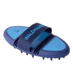 Waldhausen Flex Massage Curry Comb - Azure With Blue