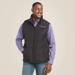 Men's Crius Insulated Vest - BLACK