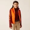 Bella Reversible Insulated Vest - Dala Horse