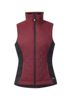 Full Motion Quilted Riding Vest -Equestrian Supplies Shop 17266 SANGRIA l