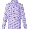 Kids Keystone Ice Fil Long Sleeve Shirt - Violet Run Free Multi