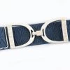 1.5" Petrol Dante Belt With Silver Stirrups - One Size