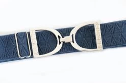 1.5" Petrol Dante Belt With Silver Stirrups - One Size