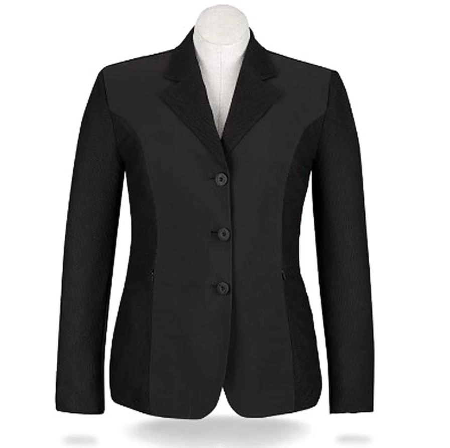 Harmony Plus Mesh Show Coat - Women's - Black 1 Harmony Plus Mesh Show Coat - Women's - Black