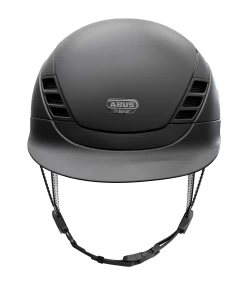 Pikeur Abus Airluxe Pure Hunter - Short Visor - Black -Equestrian Supplies Shop 196000604 B