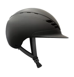 Pikeur Abus Airluxe Pure Hunter - Short Visor - Black -Equestrian Supplies Shop 196000604 C