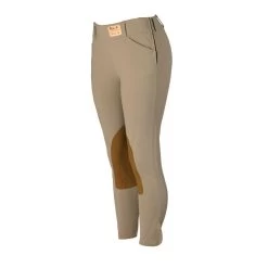 Ladies TS Trophy Hunter Mid Rise Side Zip -Equestrian Supplies Shop 1964 tan side