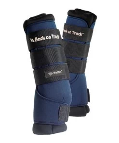 Back On Track Quick Wraps -Equestrian Supplies Shop 197 NAVY l