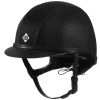 Charles Owen AYR8 Leather Look Helmet - Black