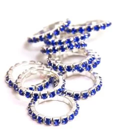 Spiced Equestrian Rhinestone Braid Bling - One Size -Equestrian Supplies Shop 2207 ROYAL l