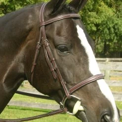 Red Barn Sovereign Bridle - Nut/Havana