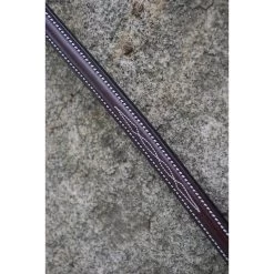 Red Barn Fancy Round Raised Standing Martingale - Australian Nut