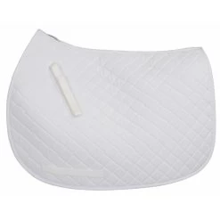 Basic Pony Saddle Pad - PONY -Equestrian Supplies Shop 2899 WHITE l