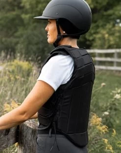 Contender Body Protector - Adult - Black -Equestrian Supplies Shop 3000 E