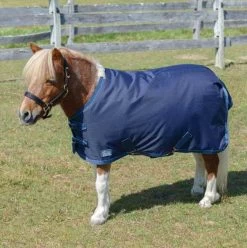 Shires Miniature Winter Highlander - Navy/Turquoise
