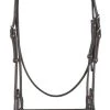 Pessoa Fancy Raised Padded Bridle - OVERSIZE