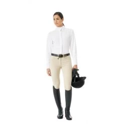 Ovation Celebrity Slim Secret EuroWeave™ DX Euro Seat Breeches - Classic Show Tan