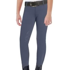 Ovation AeroWick™ Silicone Knee Patch Tight -Equestrian Supplies Shop 4303 VINTAGE INDIGO l