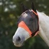 Shires Fine Mesh Fly Mask With Ears - Black
