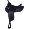 Big Horn Synthetic Suede Trail Saddle - Black