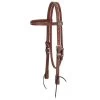Austin Browband Headstall- Brown