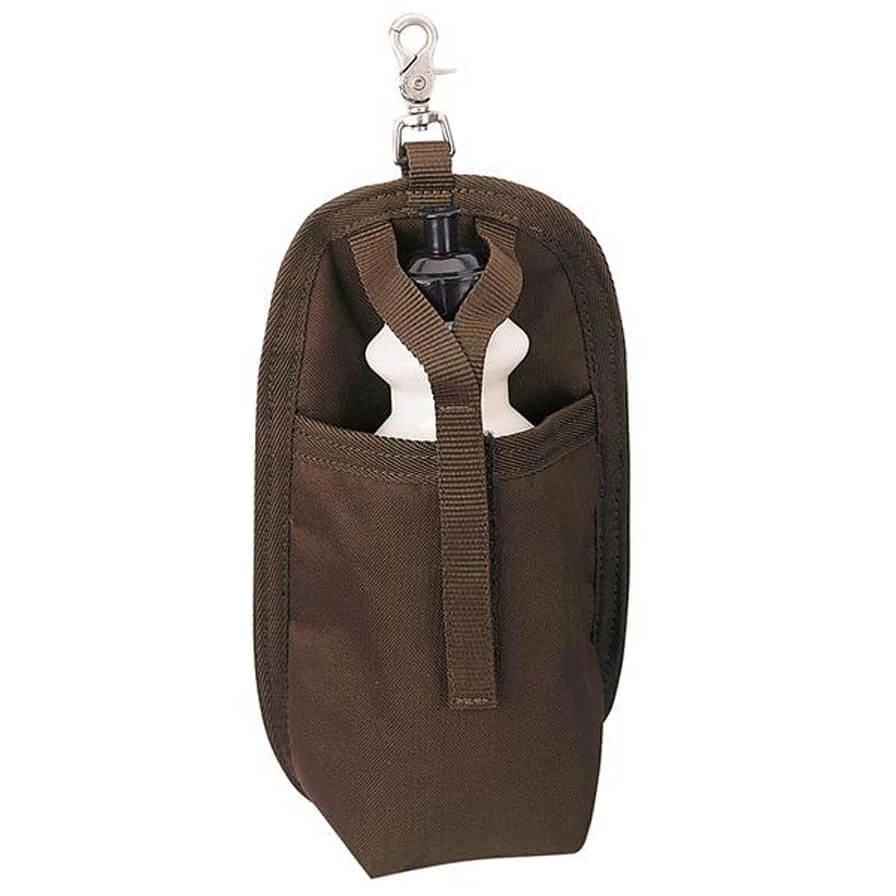 Clip-On Holster With Water Bottle - Brown