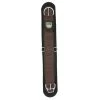 Felt Lined Straight Smart Cinch® With Roll Snug® Cinch Buckle - Brown