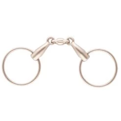 Titanium Loose Ring Snaffle With French Link - 125 5IN