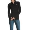 Women's Lowell 2.0 1/4 Zip Baselayer - Black