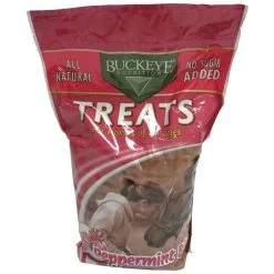 BUCKEYE® Nutrition's No Sugar Added Peppermint Bits - 4 Lbs - Peppermint