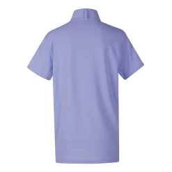 Kids Ice Fil® Short Sleeve Top - AQUAMARINE -Equestrian Supplies Shop 60210 wisteria back