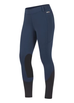 Kids Sit Tight Wind Pro® Knee Patch Tight - BLACK -Equestrian Supplies Shop 60540 A