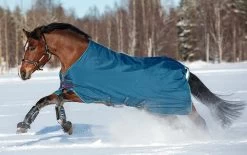 Rhino® Original Turnout With Vari-Layer (250g Medium) -Equestrian Supplies Shop 6133 NAVYGREYAQUA l