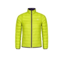 Polar Women's Down Jacket - Insulated & Packable - Grape/Lime Punch