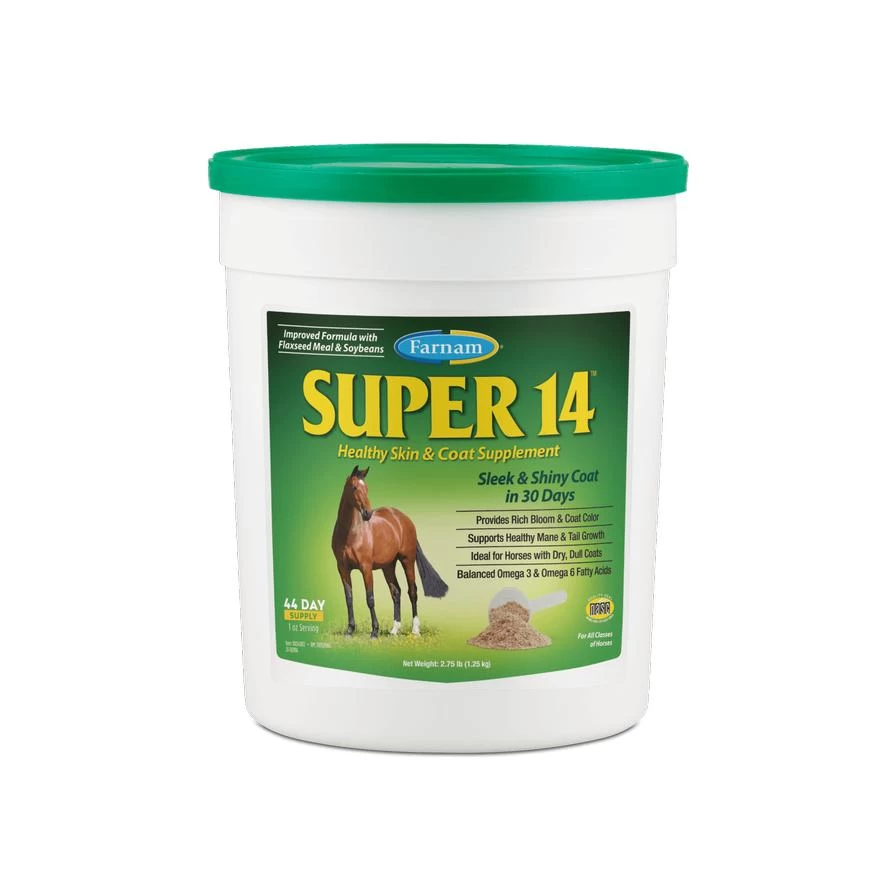 Super 14 Skin And Coat Supplement - 3 Lbs - 3LB 1 Super 14 Skin And Coat Supplement - 3 Lbs - 3LB