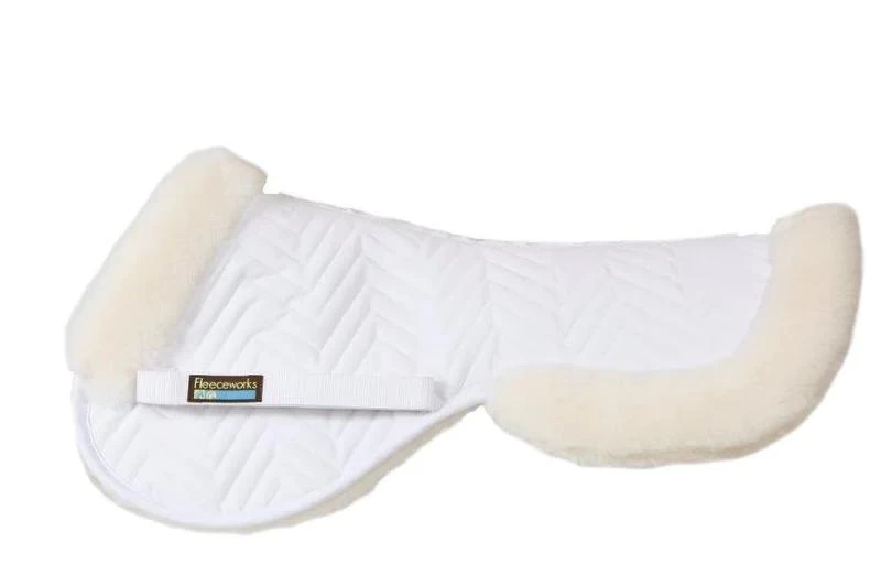 Fleeceworks Therawool Classic Half Pad With Rolled Edge 2 Fleeceworks Therawool Classic Half Pad With Rolled Edge - Image 2