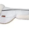 Fleeceworks FXK Half Pad With Rolled Edge - White