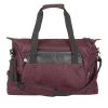 EQ Duffle Bag - Burgundy Chevron Bits