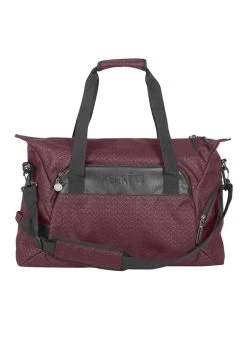 EQ Duffle Bag - Burgundy Chevron Bits