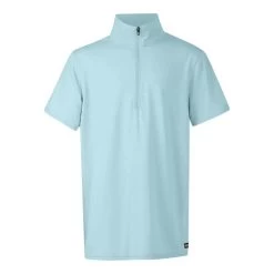 Kids Ice Fil® Short Sleeve Top - AQUAMARINE