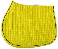 Cotton Quilted All Purpose Square Pad - A/PPONY -Equestrian Supplies Shop 7331 LEMONBLACK l