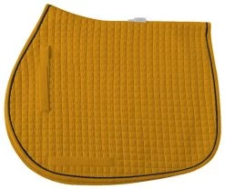 Cotton Quilted All Purpose Square Pad - A/PPONY -Equestrian Supplies Shop 7331 PUMPKINBLK l