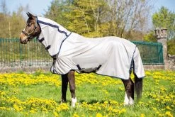 Amigo® Mio™ Fly Rug - Bronze/Navy