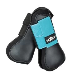 Saxon Open Front Boots -Equestrian Supplies Shop 7501 BLACKBLUE l