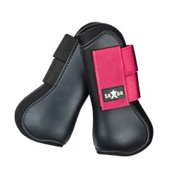 Saxon Open Front Boots -Equestrian Supplies Shop 7501 BLACKPINK l