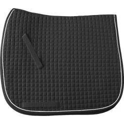 Cotton Quilted Dressage Square Pad With Piping - DR