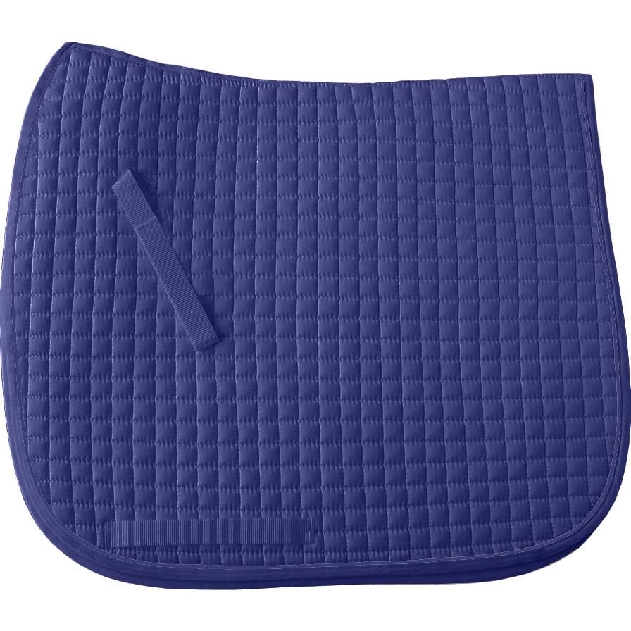 Cotton Quilted Dressage Square Pad With Piping - DR 2 Cotton Quilted Dressage Square Pad With Piping - DR - Image 2